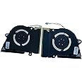 Rangale CPU or GPU Cooling Fan for Asus Rog Zephyrus G14 GA401I GA401IV 12V Series DFSCK22105182H DFSCK22115181H (CPU + GPU Fans)