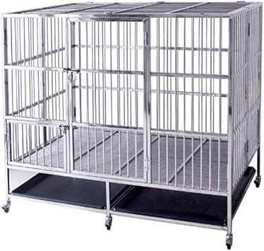 Amazon Yagiya 犬サークル ペットゲージ 犬 ケージ 小屋 サークル ゲージ 猫 キャットケージ 室内 犬小屋 猫小屋 金属サークルステンレスサークル 折りたたみ式 サークルトレー付き 丈夫 ケース 猫 中小犬対応可能 80ｃｍｘ50ｃｍｘ60ｃｍ Yagiya サークル プレイ