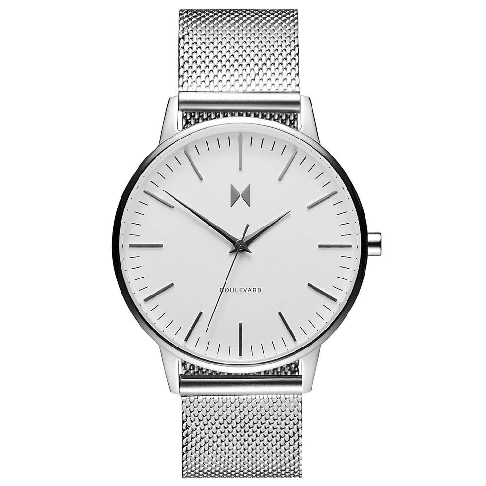 MVMT Analogue Quartz Watch for Women Boulevard Collection with Leather or Stainless Steel Strap