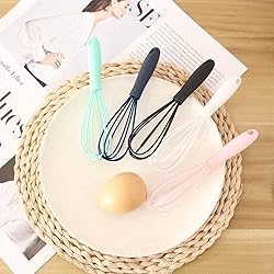 Mini Silicone Whisks,Non-Stick Whisks,Milk and Egg