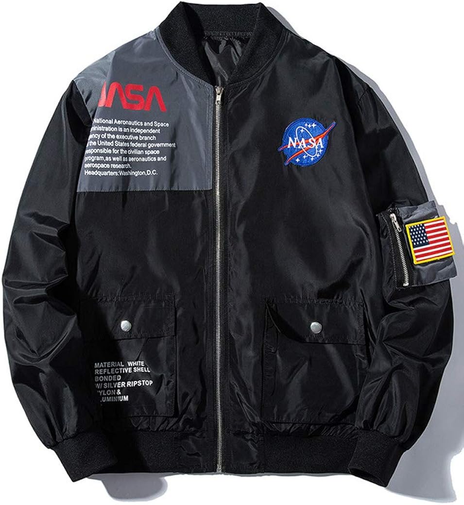 vans nasa bomber jacket