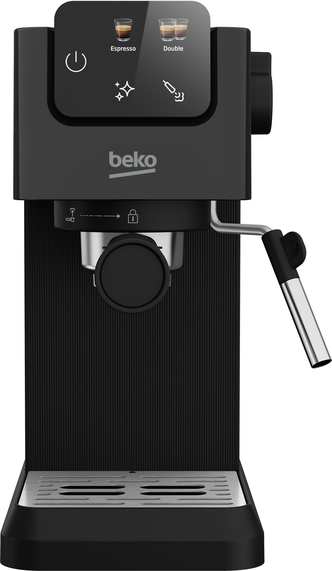 Beko Manual Espresso Machine with Milk F...