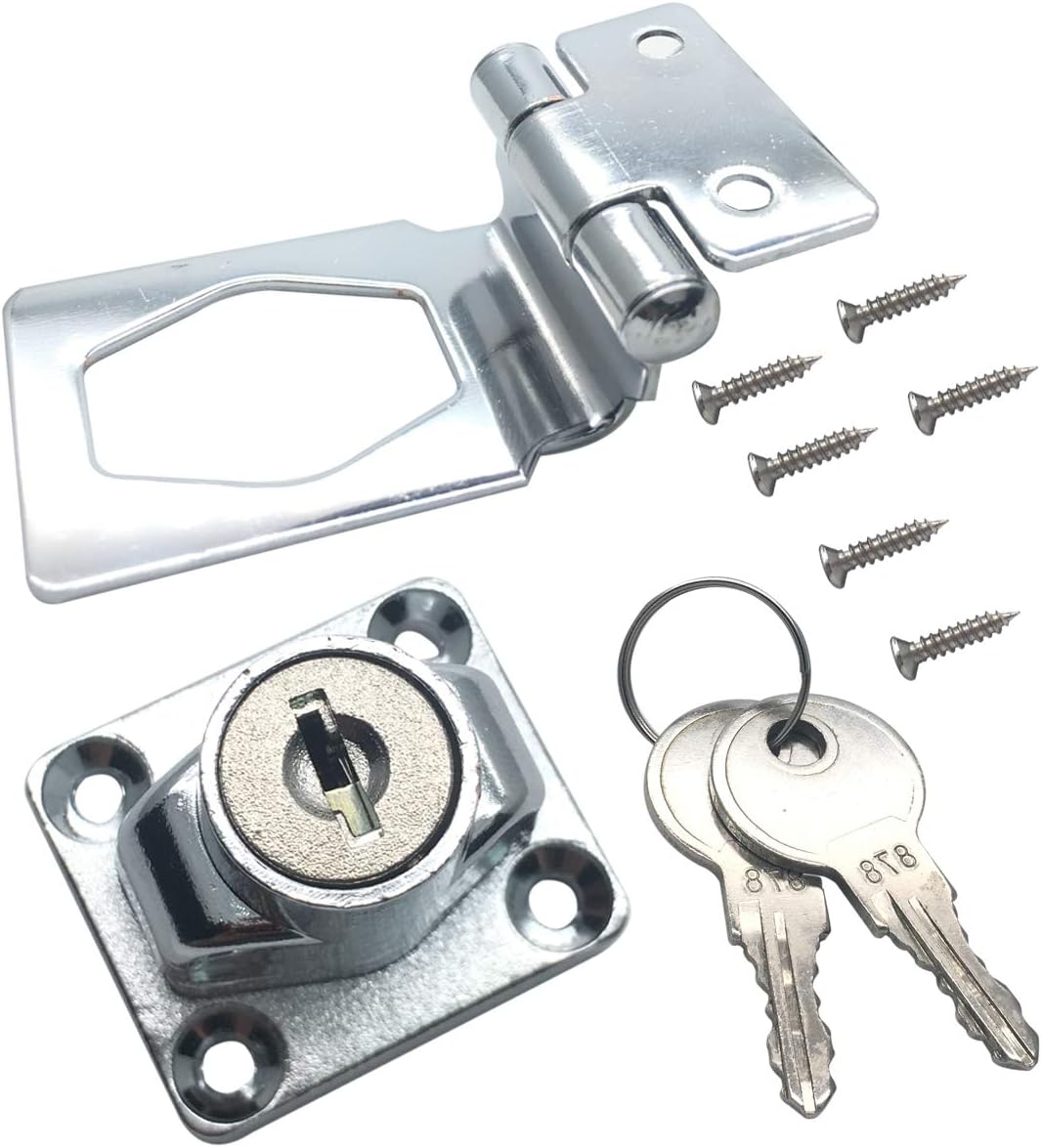 NGe 2.5"Right Angle Rotary Safety Buckle LockSafety Door Clasp Gate