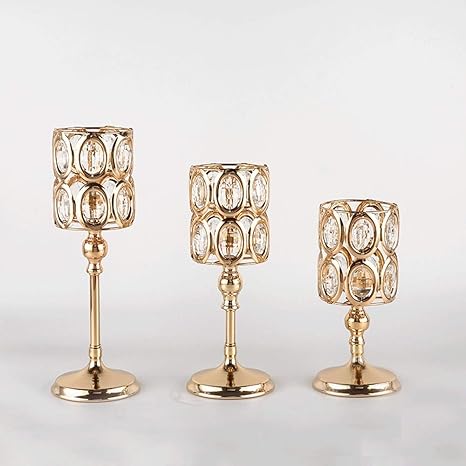 Buy Candlestick Decorations Noble And Gorgeous Crystal Candlestick