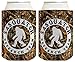 Funny Can Cooler Sasquatch Research Team 2 Pack Can Drink Coolers Coolies Woodland Camo