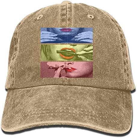 Yzksgy Cap Blunt Roll and Smoke Mens Adjustable Cowboy Cap Classic Cowboy Baseball Cap Unisex