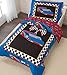 KidKraft Toddler Racecar Bedding Set (4-Piece)