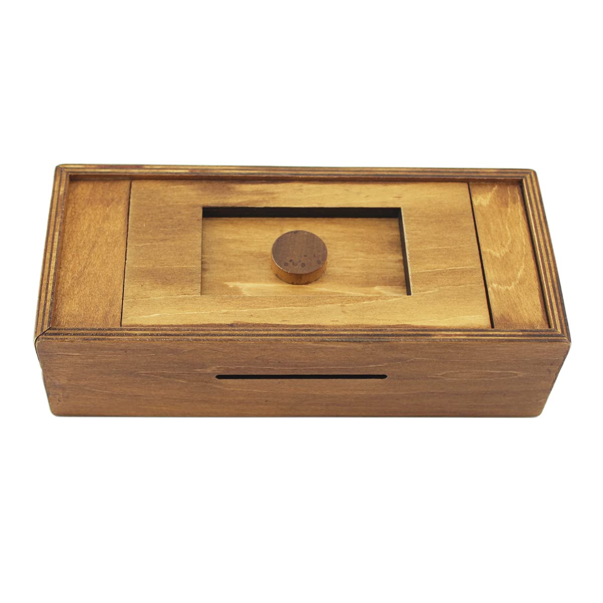 Wooden Puzzle Boxes with Hidden Compartments Intelligent Brain Teasers for Teens Adults Money Cards Holder Difficult Game Medifier Wood Puzzuling Case for Secret Surprise Gifts