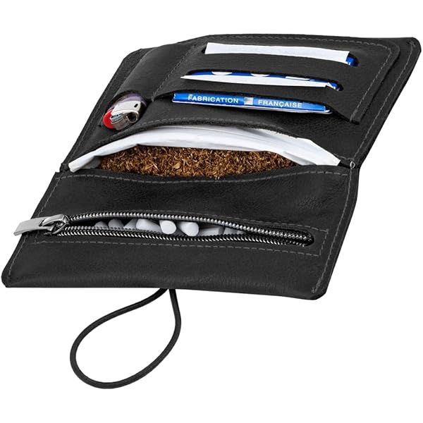 cigarette rolling pouch Amazon.com: Rolling Tobacco Pouch/Case for Rolling Cigarette (Black) :  Health & Household