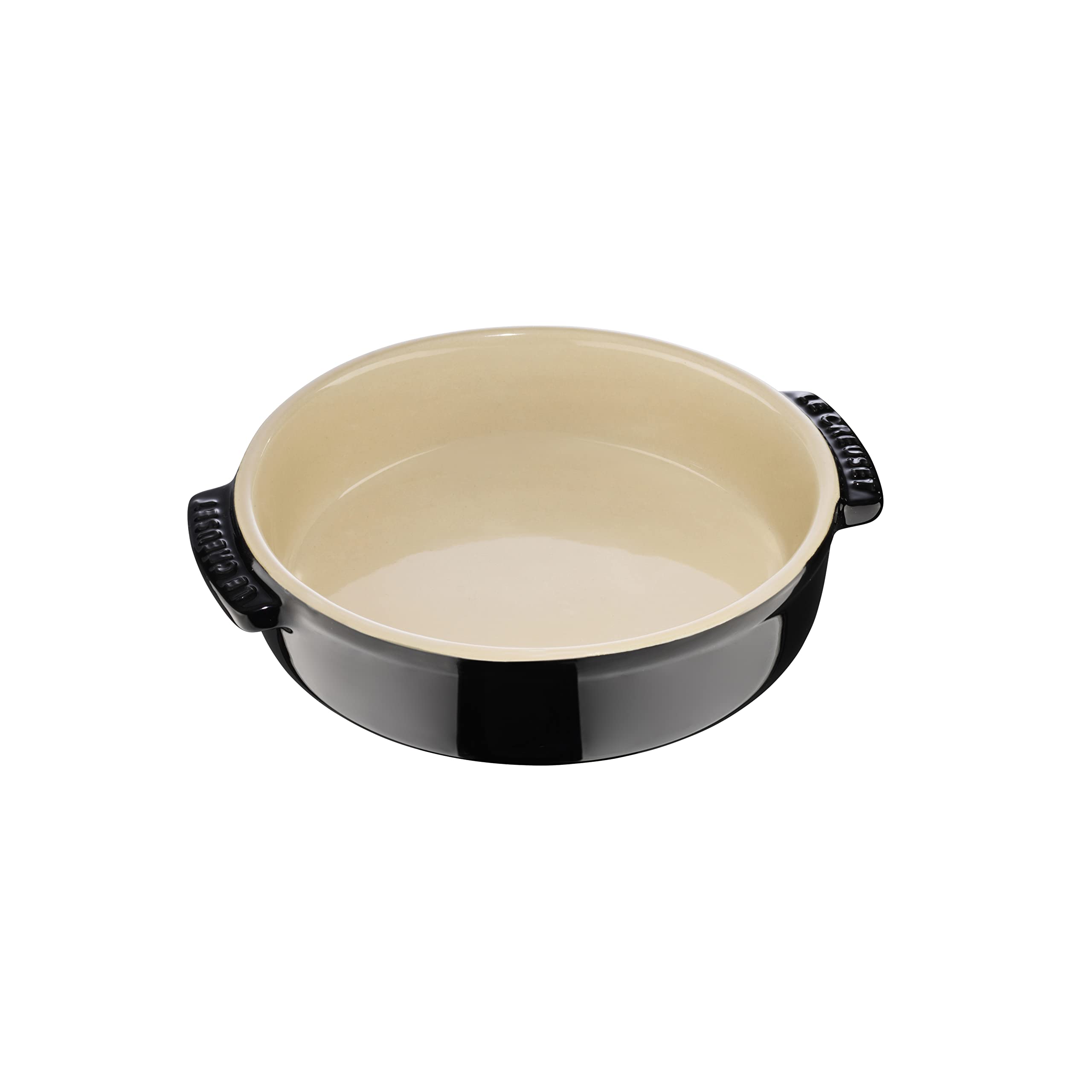 Le Creuset Stoneware Tapas Dish, 14 cm, Black Onyx, 72102141400001