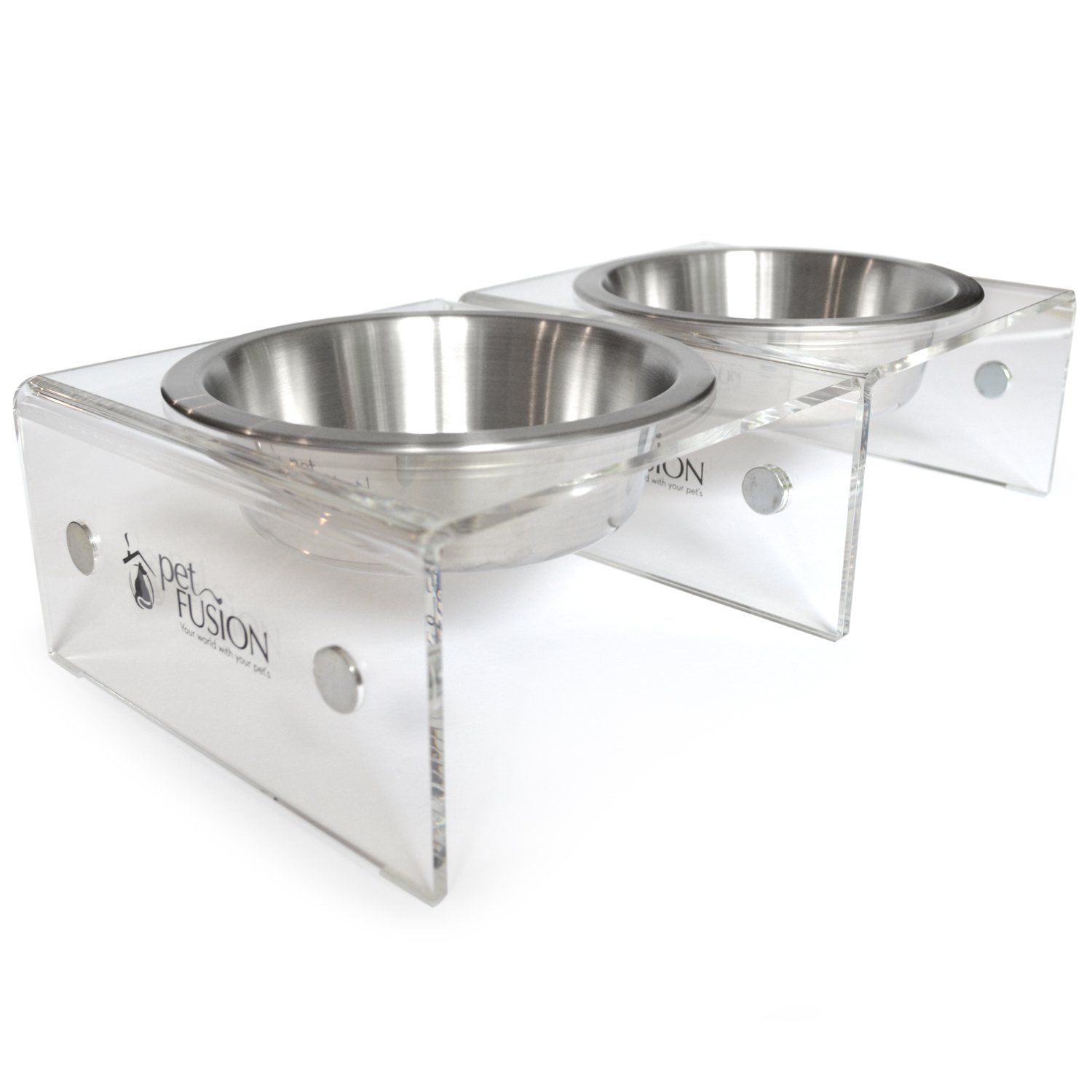 PetFusion Elevated Dog Bowls, Cat Bowls Innovative Raised Pet Feeder Image