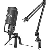 Rode NTUSB Versatile Studio-Quality USB Microphone BUNDLE. Value Kit with Acc