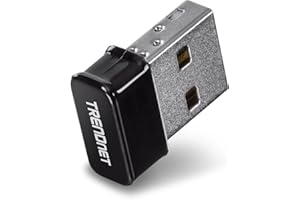 TRENDnet Micro AC1200 Wireless USB Adapter, Dual Band Support for 2.4GHz and 5GHz, WiFi AC1200 MU-MIMO Adapter, WPA2 Encrpyti