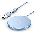 Magnetic Wireless Charger Fast Apple Mag-Safe Charger for iPhone 15 Pro Max/15 Pro/15/15 Plus/14/13/12 Series AirPods 3/2/Pro