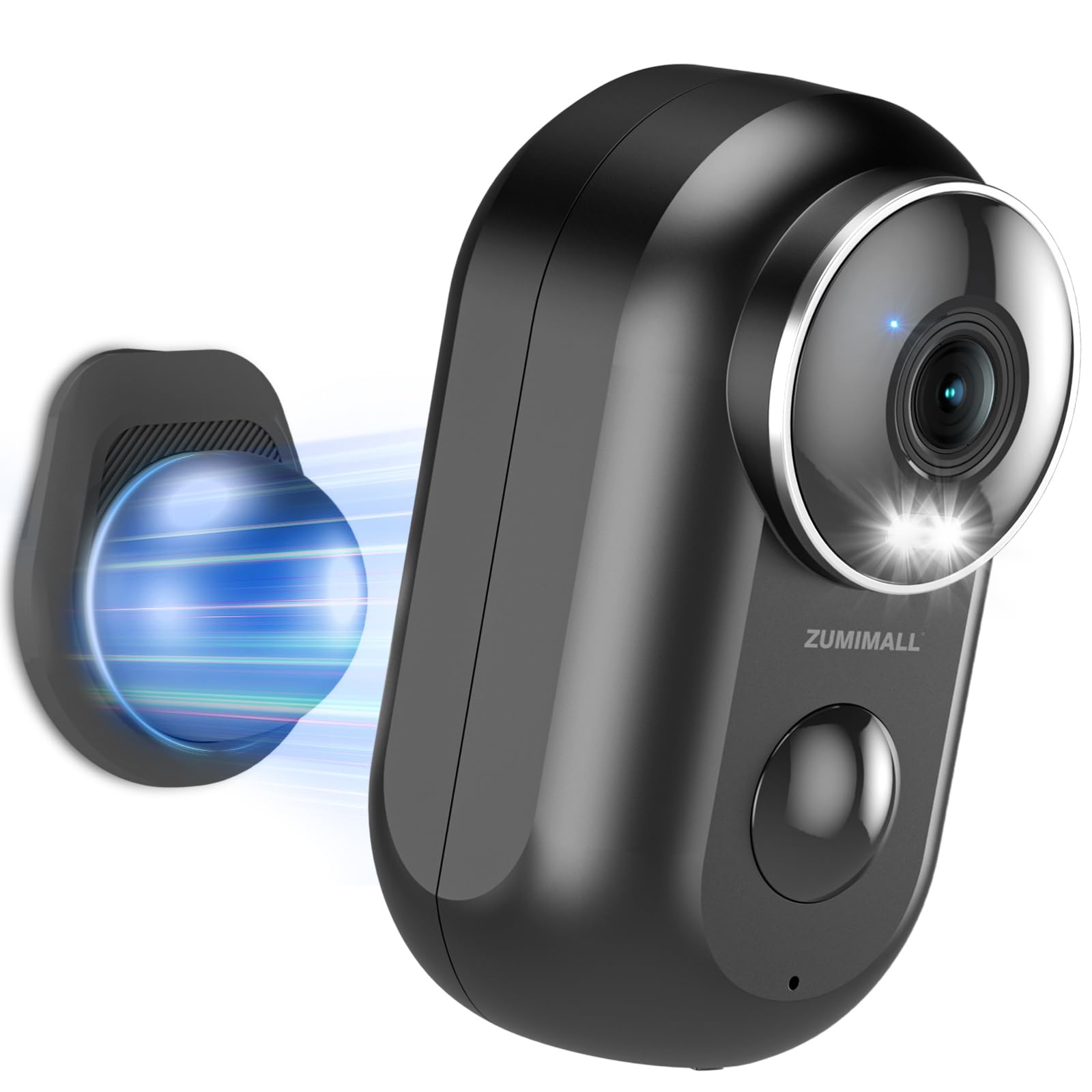 Photo 1 of *USED*
ZUMIMALL 2K Security Cameras Wireless Outdoor, Magnetic Mount, 130° View Outdoor Camera Wireless, 2.4G WiFi Battery Camera Indoor/AI Detection/3MP Color Night Vision/2-Way Talk/Cloud/Alexa/IP66