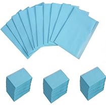 Bavoirs Jetables Tatouage - 125 Pcs - 13x18 Pouces - Imperméables - Pour Pro Ou Soins