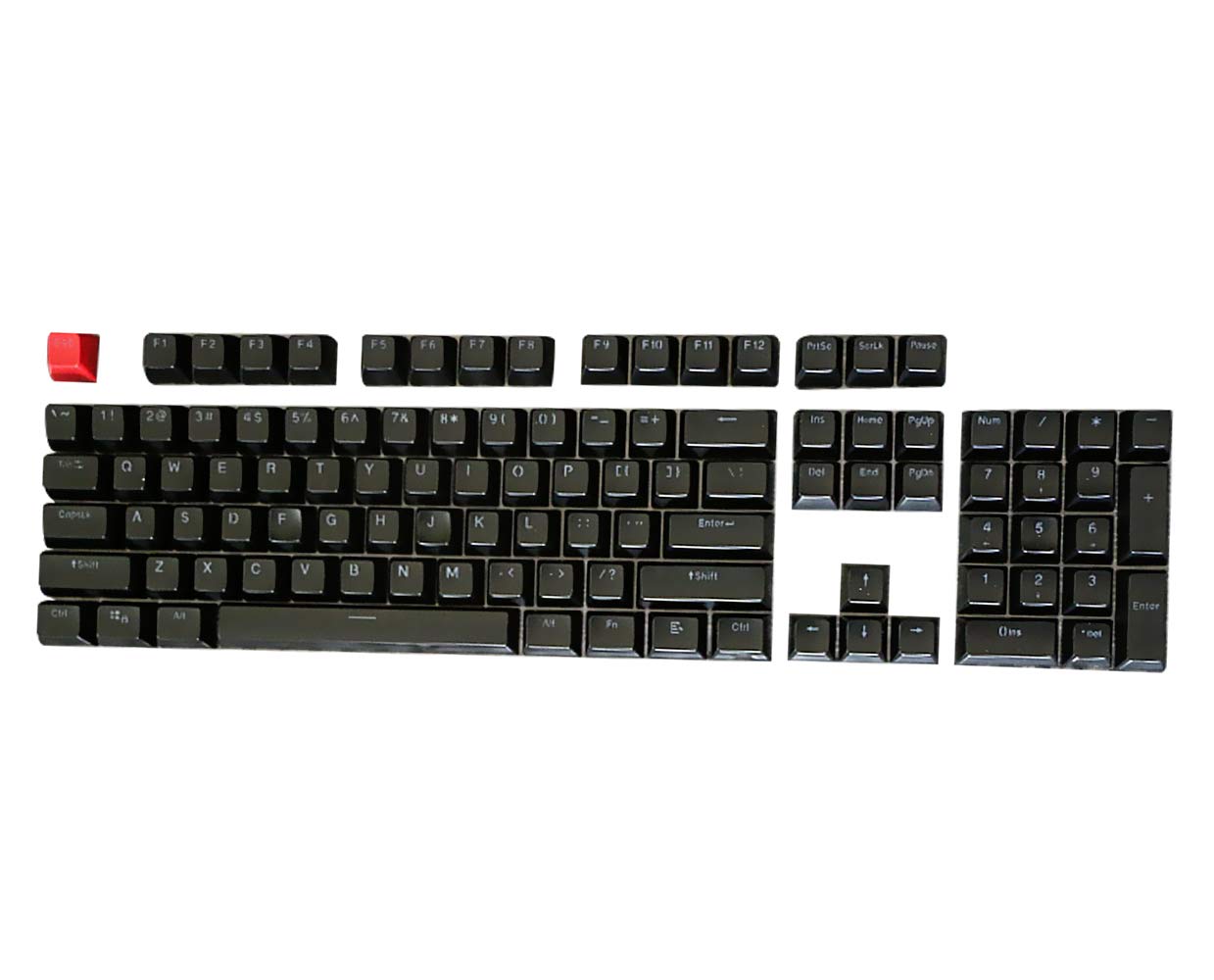 SA Keycap, Pbt Doubleshot Keycaps, Transparent Letters, Suitable for MX Switch 60% 80% 100% Keyboard