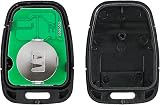 Vailikey 433MHZ 2 Button Key Fob for Land Rover Defender Discovery Freelander MG view 3