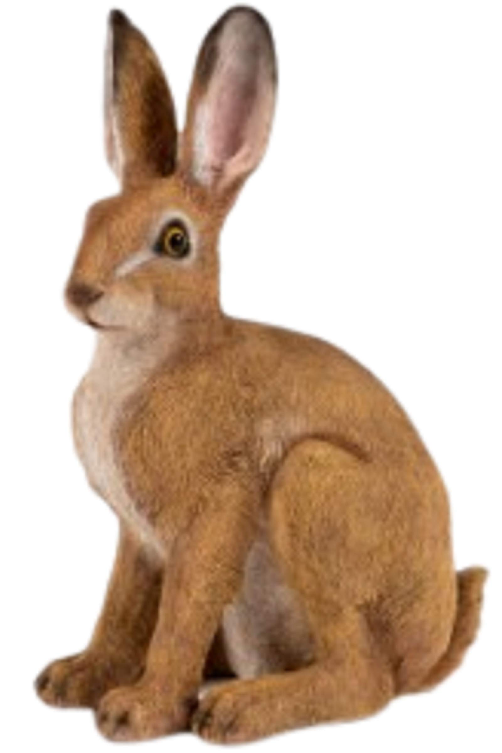 Sitting Hare Garden Ornament Figurine In Outdoor Patio Hot Tub BBQ Décor 30cm