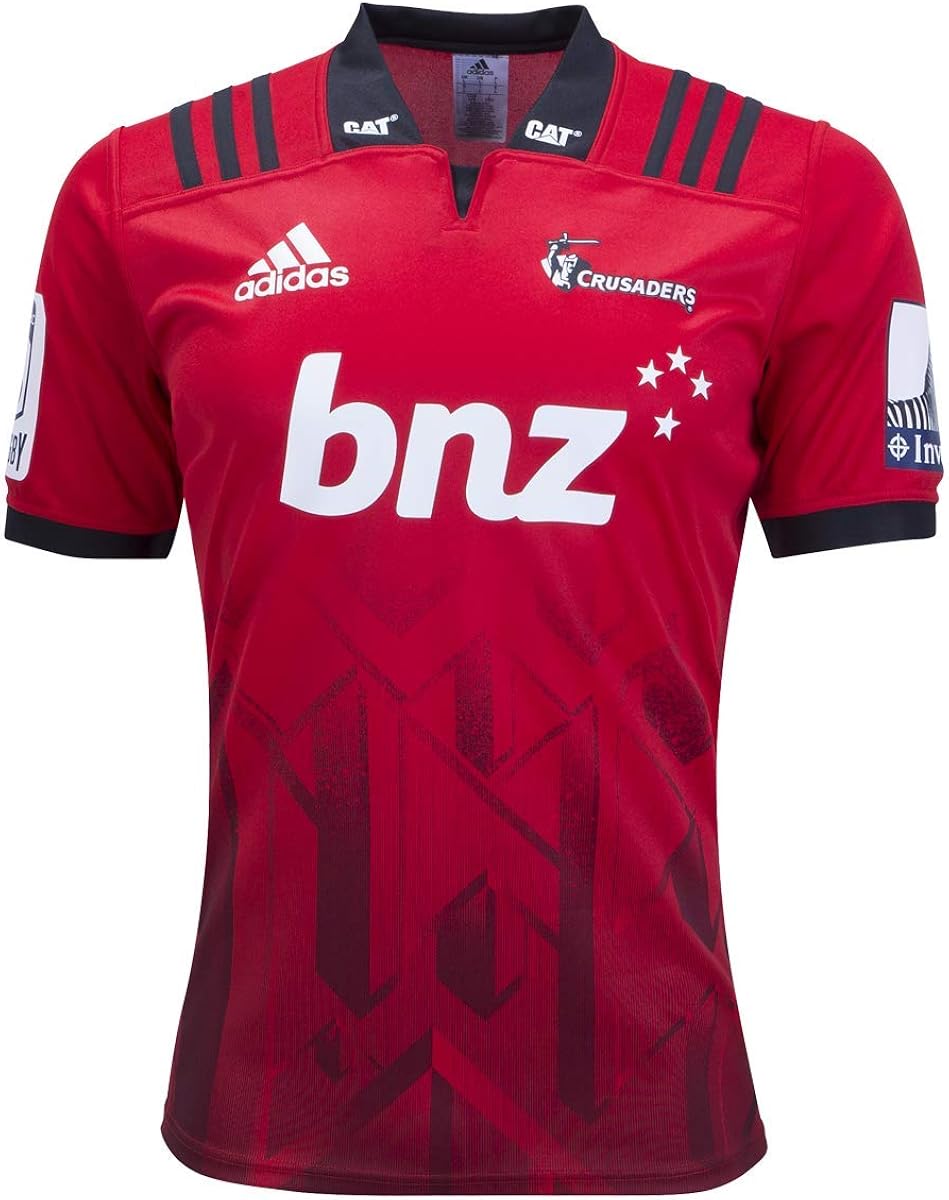 adidas Crusaders Home Rugby Jersey Red Clothing