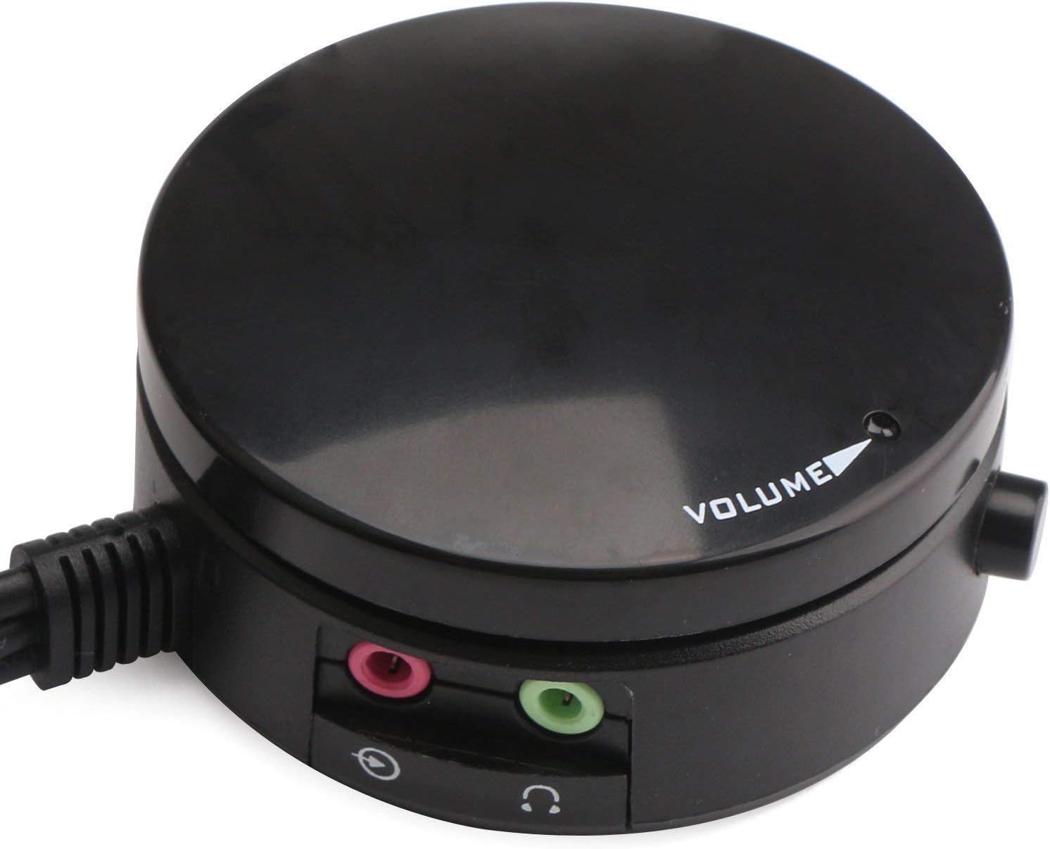 DollaTek Computer Speakers Headphone Audio Converter Audio Switch Volume Control Audio Adjuster Volume Knob - Image 3