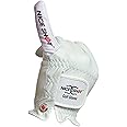 Nice Shot "You are Nothing Pinkie Cabretta Leather Golf Glove Men's White | Premium & Genuine Cabretta Leather