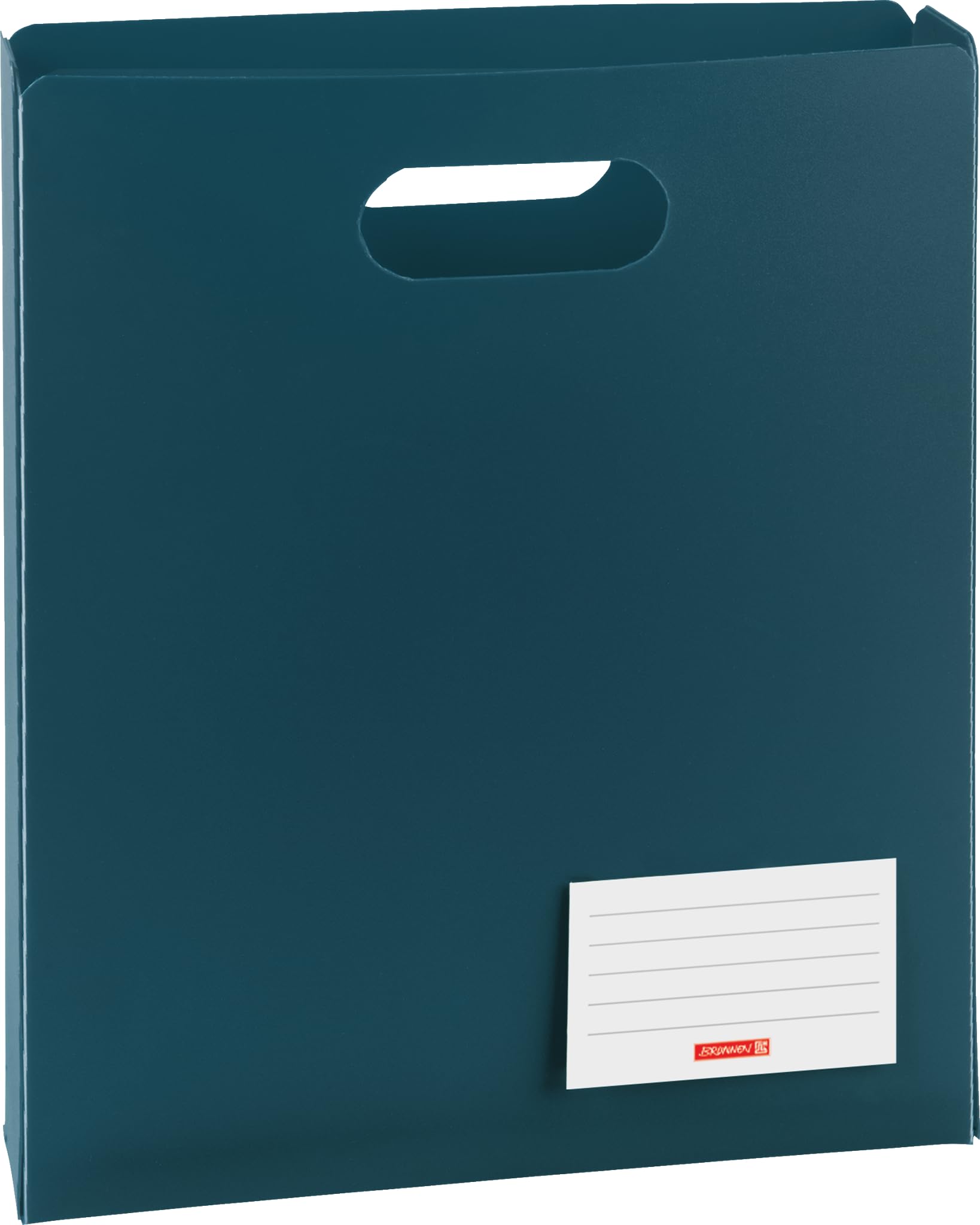 BRUNNEN Fact!pp File Box A4 Maximum Capacity 50 mm Denim