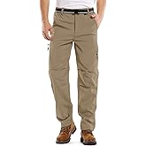 Jessie Kidden Mens Waterproof Hiking Pants, Outdoor Snow Ski Fishing Fleece Lined Insulated Soft Shell Winter Pants