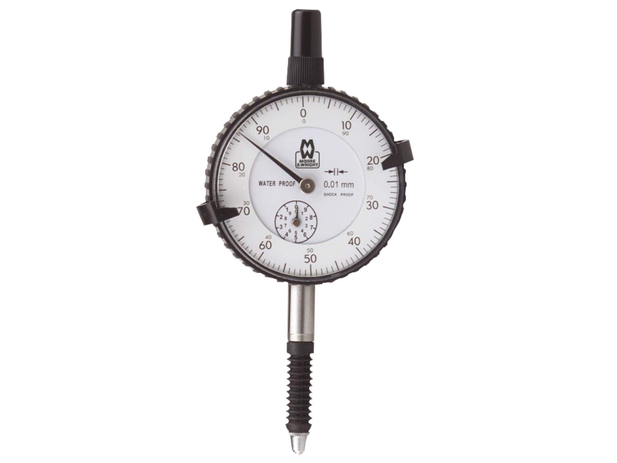 Moore & Wright MW400-06 Plunger Dial Indicator, 0mm-10.0mm Range