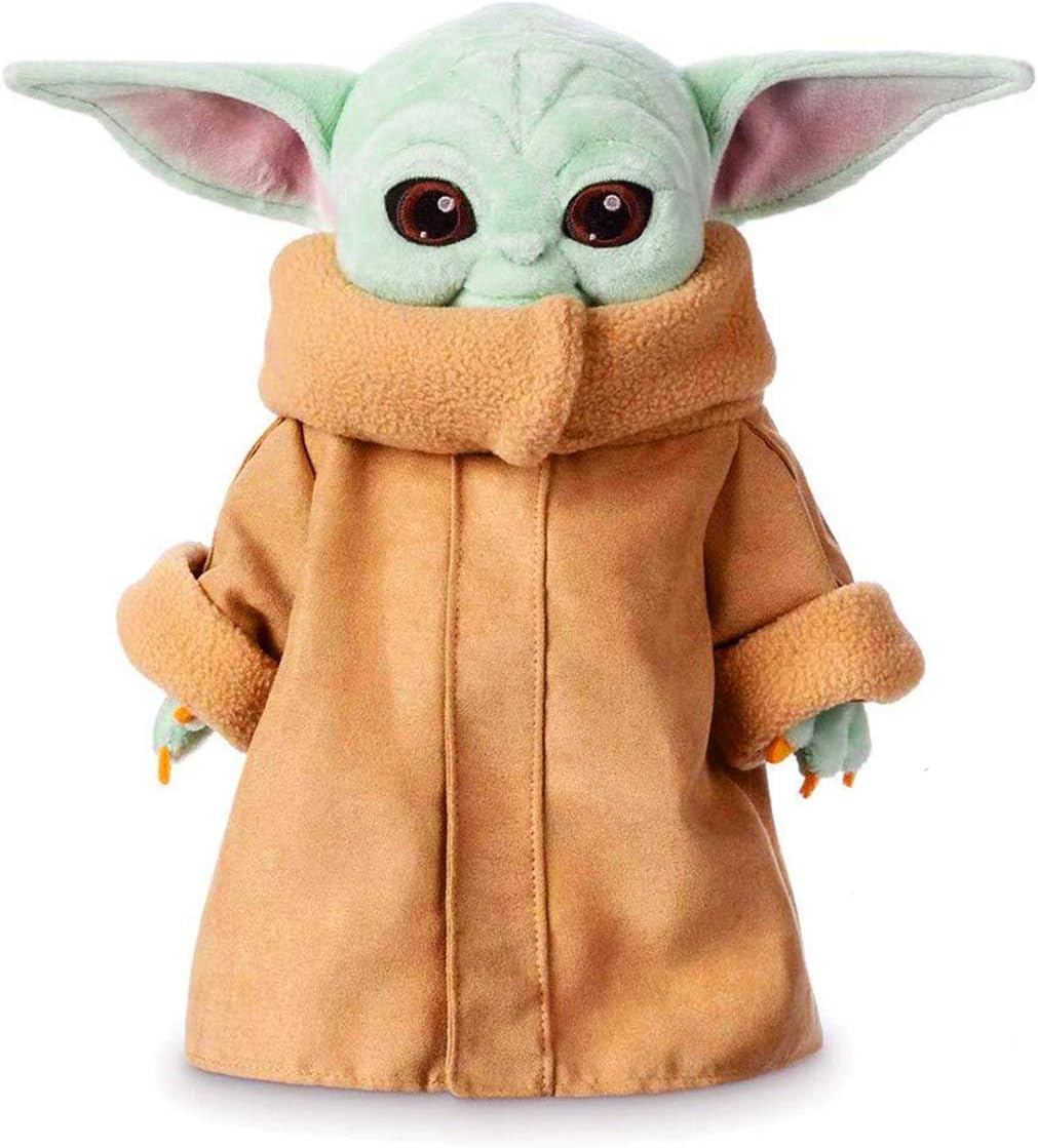 The Mandalorian Child Yoda Plush Toys 12 inch Soft Figure Dolls Collection Valentine's Day Birthday Gifts for Kids Girlfriend