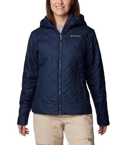 ジャケット・アウター 00s Columbia dot pattern hooded jacket Amazon.com: Columbia Women's Autumn Park Down Hooded Jacket, Black