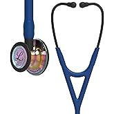 3M Littmann Cardiology IV Diagnostic Stethoscope, 6242, More Than 2X as Loud*, Weighs Less**, Stainless Steel High Polish Rai