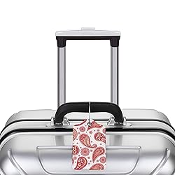 Docsckus 1 PCS PU Leahter Luggage Tag with
