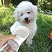 NYKKOLA Portable Dog Water Bottle Walking, Pet Travel Water Dispenser,Leek Proof,One Hand Operation,BPA Free,12 OZ/350ml