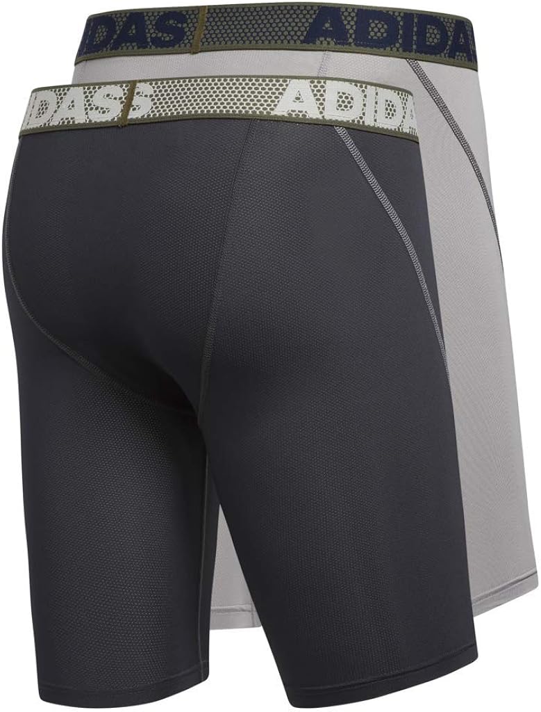 adidas Men's 9-Inch Sport Performance ClimaCool Midway Underwear (2-Pack): Clothing