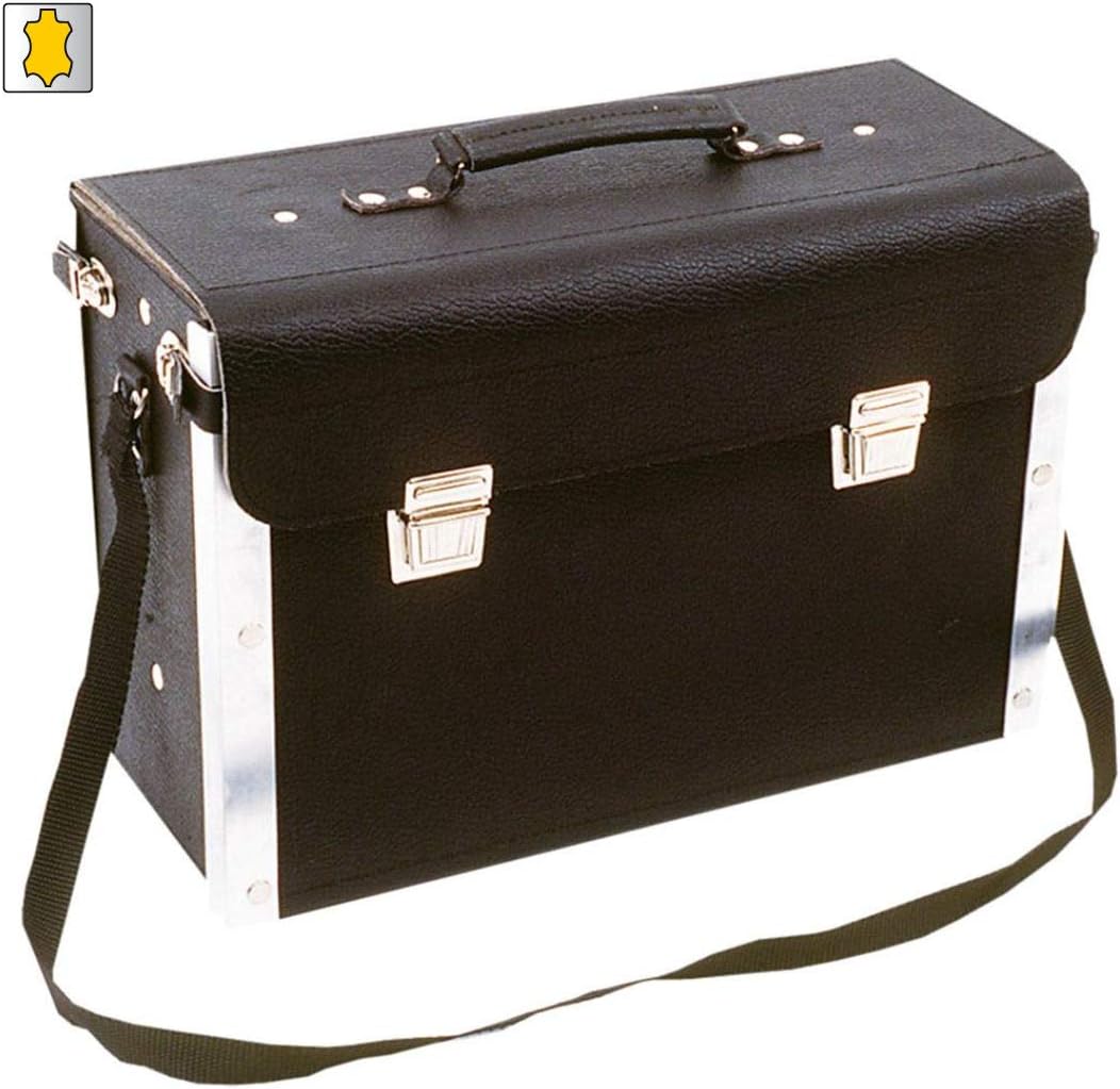 Maletín de herramientas profesional de piel con correa para ...