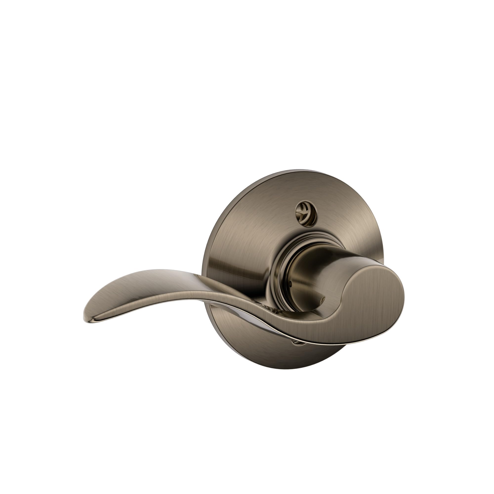 SCHLAGE F170ACC620LH F170ACCLH620DUMMY Dummy Lever, Antique Pewter, One Sided Non Turning LH โ image 1