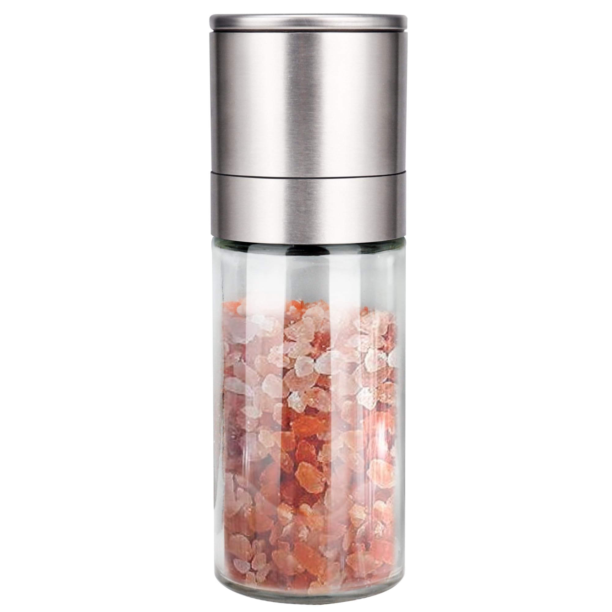 Photo 1 of **DIRTY & SCRATCHED** Gulex® Salt Grinder Pepper Mill, Refillable, Adjustable Coarseness Black Pepper Grinder, Stainless Steel Sea Salt Shaker with Ceramic Rotor(Seasoning not included)
