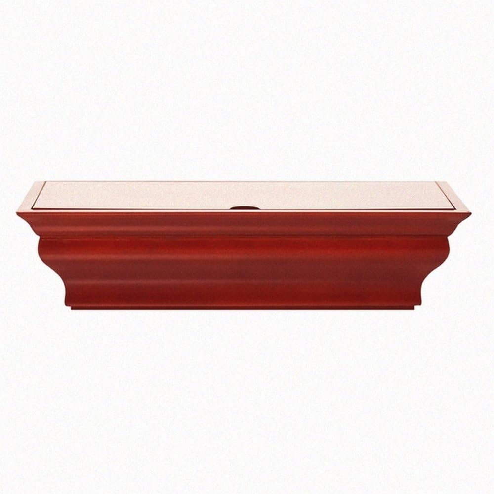 Healthy Shelf Multifold (M-fold) Paper Towel Dispenser, Cherry Finish Traditional Style