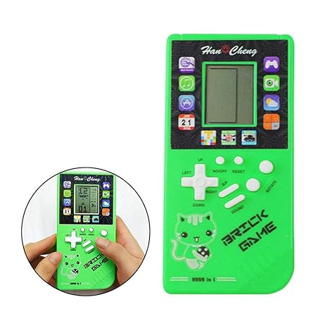 LAYOPO Retro Handheld Game Console, Built-in 26 Games Toy Big Screen Intellectual Game Console for Tetris Handheld Game Racing, Portable Classic Video Games for Gathering Party Camping Christmas