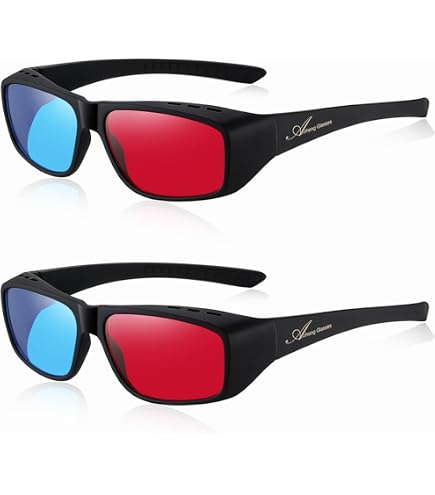 Amazon.com: 3Dstereo Pro-Ana (TM) Professional 3D Glasses for Red