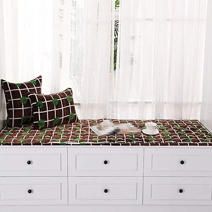Amazon Com Kiayi Bay Window Cushion Windowsill Pad Plush Modern