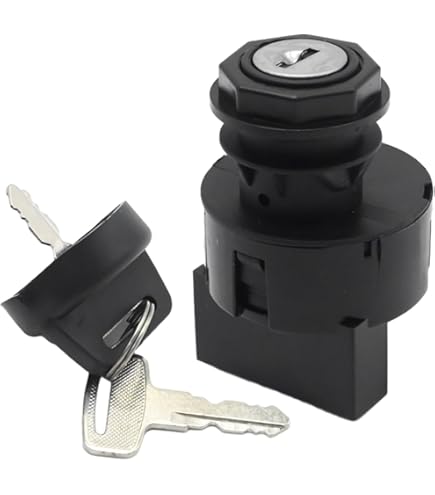 Aynaxcol 4012166 4 Position 6 Pin Ignition Key Switch