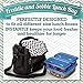 Freddie and Sebbie Lunch Bag - Fashionable Insulated and Reusable - Luxury Lunch Bags For Women, Men, Adults, Kids, Girls, and Teen Girls