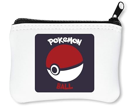 Pokemon Poke Ball Reißverschluss-Geldbörse Brieftasche Geldbörse
