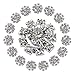 HABIBEE 16pcs Rhinestones Flatback Diamond Buttons Decorative Beads DIY Craft Embellishment for Headbands Hair Bows Wedding Bouquet Clothes Accessories No Hole for Sewing