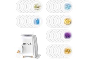 30Pcs Towel Warmer Fragrance Disc, Towel Warmer Scent Disc Replacement Pads, Aromatherapy Tablets for Towel Warmer, Long Last