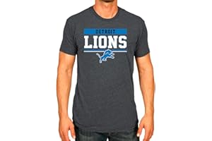 Team Fan Apparel NFL Adult Team Block Tagless T-Shirt - Cotton Blend - Charcoal - Perfect for Game Day - Comfort and Style