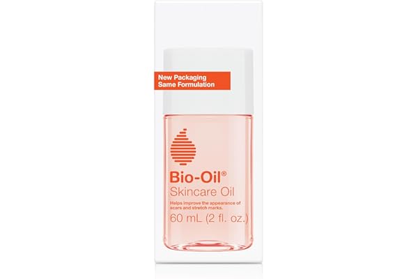 Bio-Oil Skincare Body Oil, Vitamin E, Serum for Scars & Stretchmarks, Face & Body Moisturizer, 2 oz, All Skin Types