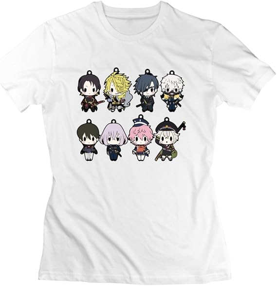 Amazon 女 半袖 ゲーム 可愛い アニメ 刀剣 オリジナル Tシャツ Xxl Tシャツ カットソー 通販
